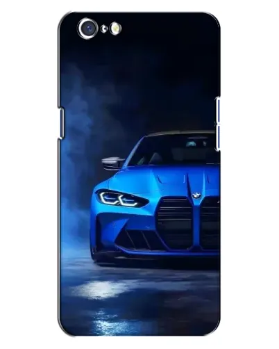 Чохол для OPPO A71 з картинкою «Блакитна BMW M4»