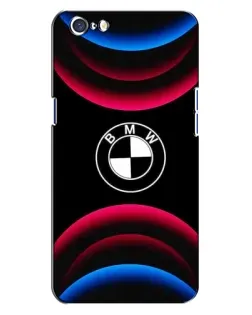 Чохол для OPPO A71 з картинкою «Логотип BMW та неонові дуги»