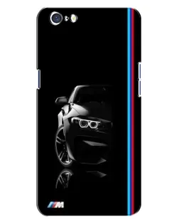 Чохол для OPPO A71 з картинкою «Силует BMW в темряві»