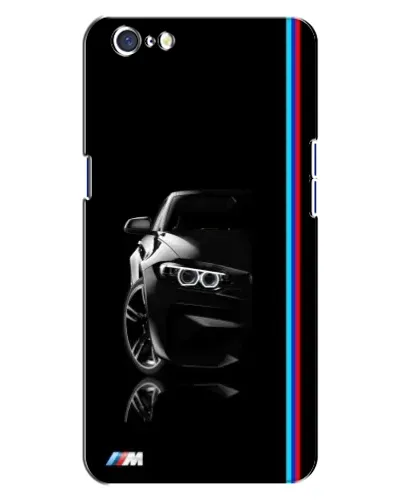 Чохол для OPPO A71 з картинкою «Силует BMW в темряві»