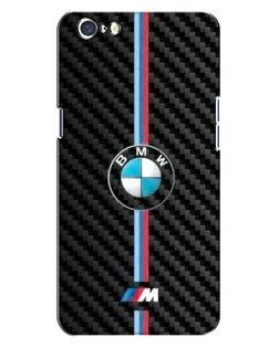 Чохол для OPPO A71 з картинкою «Емблема BMW та карбон»