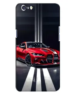 Чохол для OPPO A71 з картинкою «Червона BMW на дорозі»
