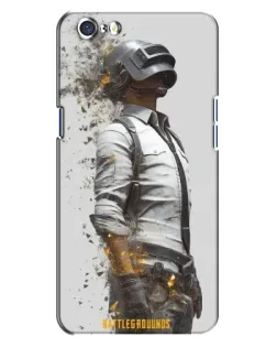 Чохол для OPPO A71 з картинкою «PUBG — боєць у пилу»