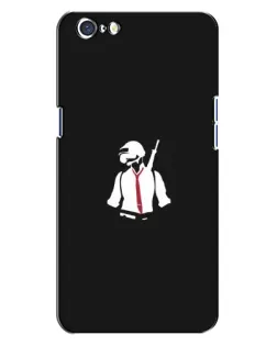 Чохол для OPPO A71 з картинкою «PUBG — силует воїна»