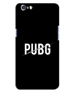 Чохол для OPPO A71 з картинкою «PUBG — білий логотип»