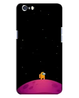 Чохол для OPPO A71 з картинкою «Самотній герой на планеті» Чохол для OPPO A71 з картинкою «Самотній герой на планеті»