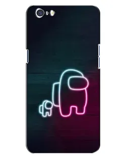 Чохол для OPPO A71 з картинкою «Among Us неон-арт» Чохол для OPPO A71 з картинкою «Among Us неон-арт»