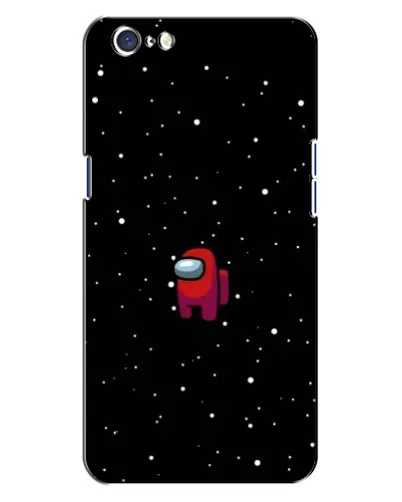 Чохол для OPPO A71 з картинкою «Червоний Among Us»