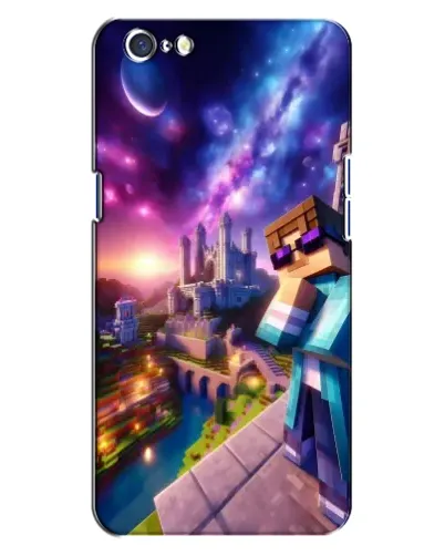 Чехол для OPPO A71 с картинкой «Стив и космос» Чехол для OPPO A71 с картинкой «Стив и космос»