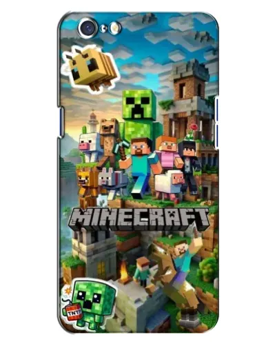 Чехол для OPPO A71 с картинкой «Замок Minecraft» Чехол для OPPO A71 с картинкой «Замок Minecraft»