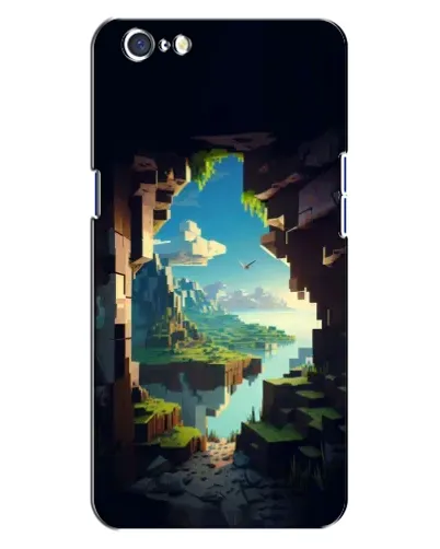 Чехол для OPPO A71 с картинкой «Вид из пещеры» Чехол для OPPO A71 с картинкой «Вид из пещеры»