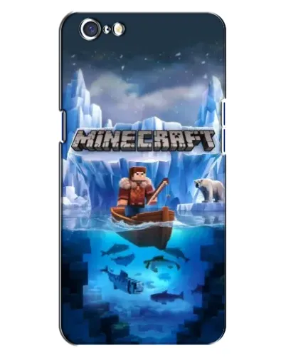 Чехол для OPPO A71 с картинкой «Minecraft ледяной мир» Чехол для OPPO A71 с картинкой «Minecraft ледяной мир»