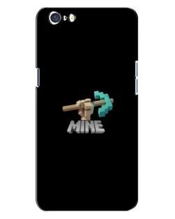 Чехол для OPPO A71 с картинкой «Алмазная кирка»