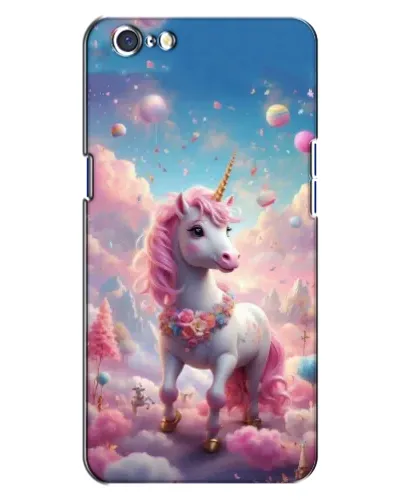 Чохол для OPPO A71 з картинкою «Єдиноріг серед хмар»