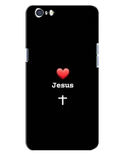 Чохол для OPPO A71 з картинкою «Серце - Jesus» Чохол для OPPO A71 з картинкою «Серце - Jesus»