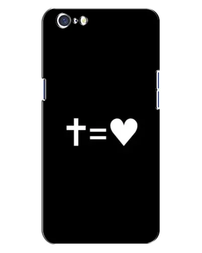 Чохол для OPPO A71 з картинкою «Хрест та Серце» Чохол для OPPO A71 з картинкою «Хрест та Серце»