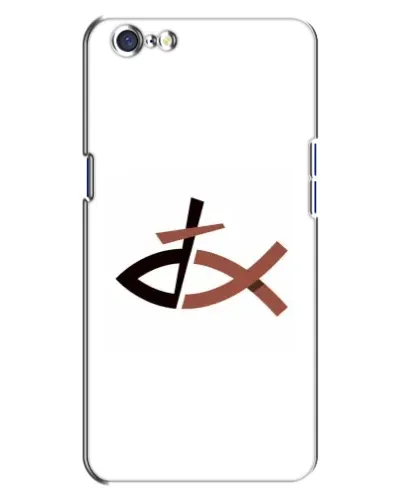 Чохол для OPPO A71 з картинкою «Риба та хрест» Чохол для OPPO A71 з картинкою «Риба та хрест»