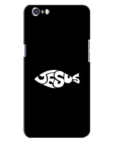 Чехол для OPPO A71 с картинкой «Рыба Jesus» Чехол для OPPO A71 с картинкой «Рыба Jesus»
