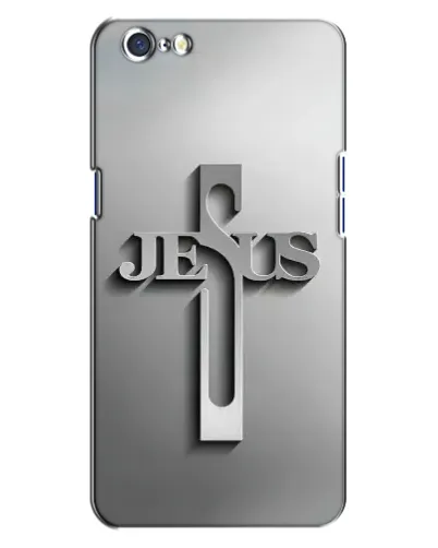 Чехол для OPPO A71 с картинкой «Металлический крест Jesus» Чехол для OPPO A71 с картинкой «Металлический крест Jesus»