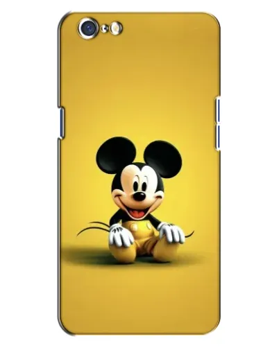 Чохол для OPPO A71 з картинкою «Міккі на жовтому»