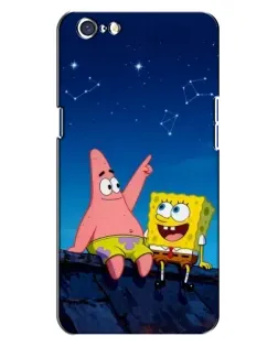 Чохол для OPPO A71 з картинкою «Губка Боб та Патрік вночі» Чохол для OPPO A71 з картинкою «Губка Боб та Патрік вночі»