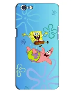 Чохол для OPPO A71 з картинкою «Спанч Боб та Патрік»