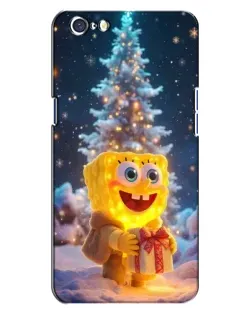 Чохол для OPPO A71 з картинкою «Різдвяний Спанч Боб»