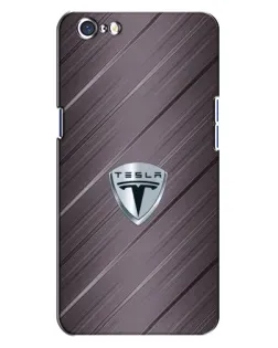 Чохол для OPPO A71 з картинкою «Металева текстура Tesla» Чохол для OPPO A71 з картинкою «Металева текстура Tesla»