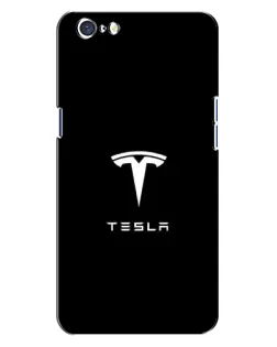 Чохол для OPPO A71 з картинкою «Tesla White Logo» Чохол для OPPO A71 з картинкою «Tesla White Logo»