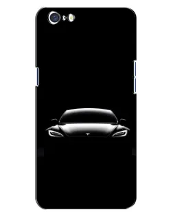 Чохол для OPPO A71 з картинкою «Фари Tesla Night» Чохол для OPPO A71 з картинкою «Фари Tesla Night»