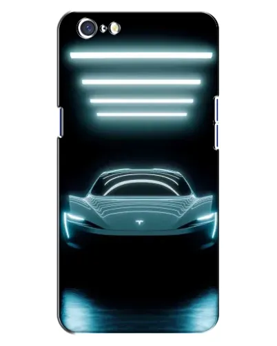 Чохол для OPPO A71 з картинкою «Tesla в неоні» Чохол для OPPO A71 з картинкою «Tesla в неоні»