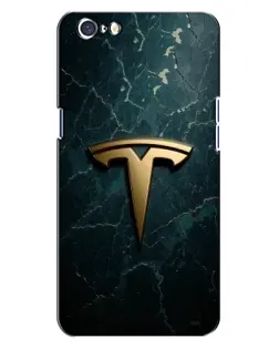 Чохол для OPPO A71 з картинкою «Мармурова Tesla Gold» Чохол для OPPO A71 з картинкою «Мармурова Tesla Gold»