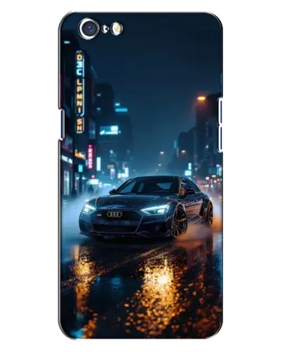 Чохол для OPPO A71 з картинкою «Нічне місто та Audi» Чохол для OPPO A71 з картинкою «Нічне місто та Audi»