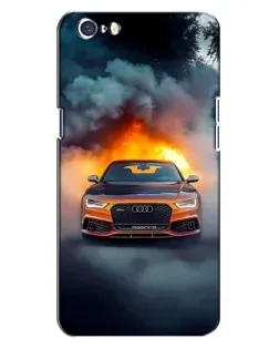 Чохол для OPPO A71 з картинкою «Audi у вогняному диму» Чохол для OPPO A71 з картинкою «Audi у вогняному диму»
