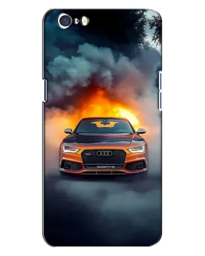 Чохол для OPPO A71 з картинкою «Audi у вогняному диму» Чохол для OPPO A71 з картинкою «Audi у вогняному диму»