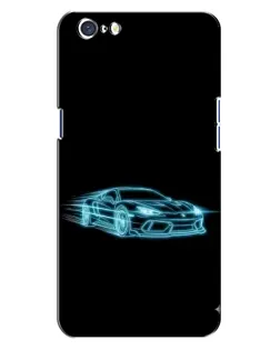 Чехол для OPPO A71 с картинкой «Неоновый контур Lamborghini» Чехол для OPPO A71 с картинкой «Неоновый контур Lamborghini»