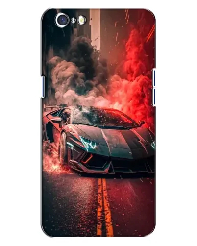 Чохол для OPPO A71 з картинкою «Lamborghini червоний дим» Чохол для OPPO A71 з картинкою «Lamborghini червоний дим»