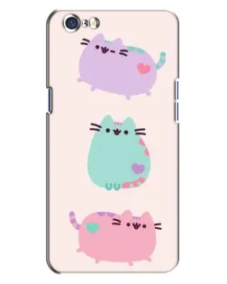 Чохол для OPPO A71 з картинкою «Pusheen тріо» Чохол для OPPO A71 з картинкою «Pusheen тріо»