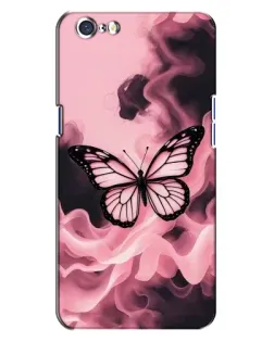 Чохол для OPPO A71 з картинкою «Метелик у диму» Чохол для OPPO A71 з картинкою «Метелик у диму»