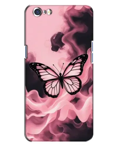 Чохол для OPPO A71 з картинкою «Метелик у диму» Чохол для OPPO A71 з картинкою «Метелик у диму»