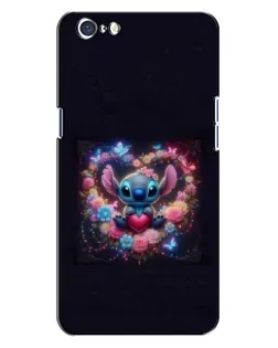 Чохол для OPPO A71 з картинкою «Stitch у квітах» Чохол для OPPO A71 з картинкою «Stitch у квітах»