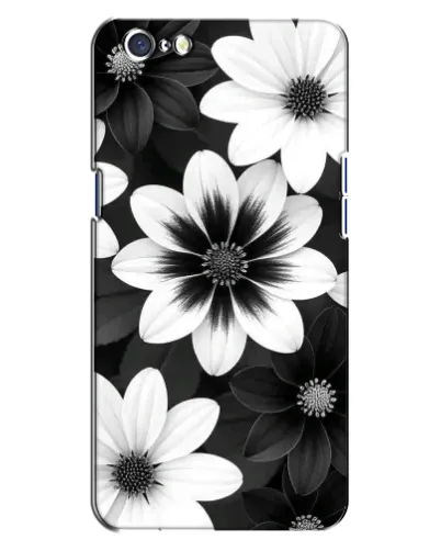 Чехол для OPPO A71 с картинкой «Монохромные астры» Чехол для OPPO A71 с картинкой «Монохромные астры»