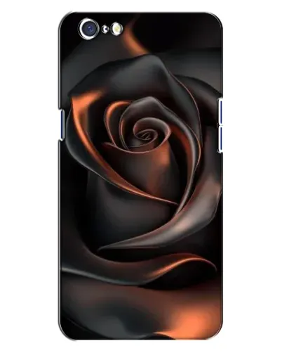 Чехол для OPPO A71 с картинкой «Шелковая черная роза» Чехол для OPPO A71 с картинкой «Шелковая черная роза»