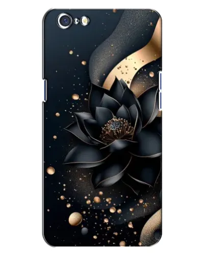 Чехол для OPPO A71 с картинкой «Черный лотос» Чехол для OPPO A71 с картинкой «Черный лотос»