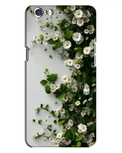 Чехол для OPPO A71 с картинкой «Ветка мелких белых цветов» Чехол для OPPO A71 с картинкой «Ветка мелких белых цветов»