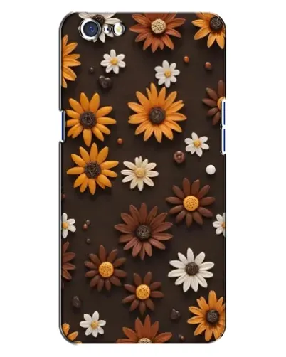Чехол для OPPO A71 с картинкой «Узор из маленьких подсолнухов» Чехол для OPPO A71 с картинкой «Узор из маленьких подсолнухов»