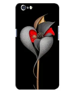 Чехол для OPPO A71 с картинкой «Серебряный фантазийный цветок» Чехол для OPPO A71 с картинкой «Серебряный фантазийный цветок»