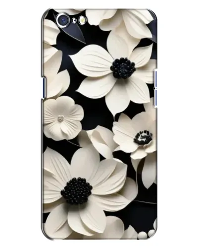 Чехол для OPPO A71 с картинкой «Объемные белые цветы» Чехол для OPPO A71 с картинкой «Объемные белые цветы»