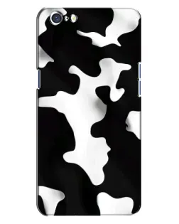 Чохол для OPPO A71 з картинкою «Чорно-біла пляма»