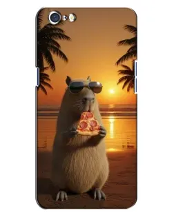 Чохол для OPPO A71 з картинкою «Капібара з піцою» Чохол для OPPO A71 з картинкою «Капібара з піцою»